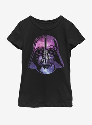 Star Wars Vader Space Helmet Youth Girls T-Shirt