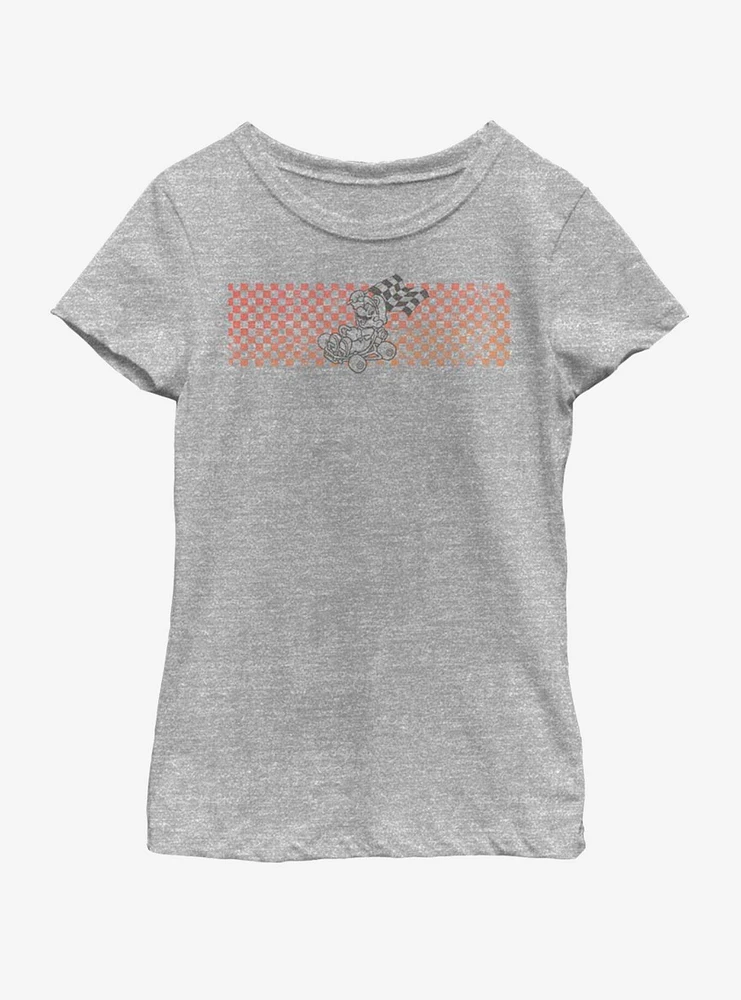 Nintendo Mario Panel Youth Girls T-Shirt