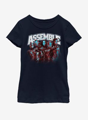 Marvel Avengers: Endgame Heroes Assemble Youth Girls T-Shirt