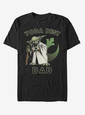 Star Wars Yoda Best Dad T-Shirt