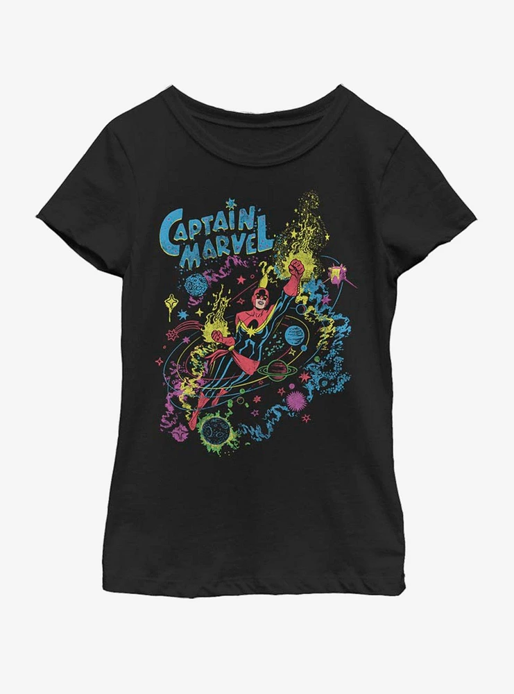 Marvel Captain Cosmic Youth Girls T-Shirt