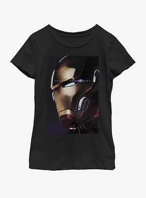 Marvel Avengers: Endgame Iron Man Profile Youth Girls T-Shirt