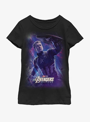Marvel Avengers: Endgame Space Rogers Youth Girls T-Shirt