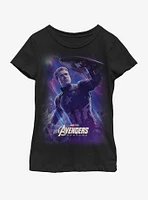 Marvel Avengers: Endgame Space Rogers Youth Girls T-Shirt