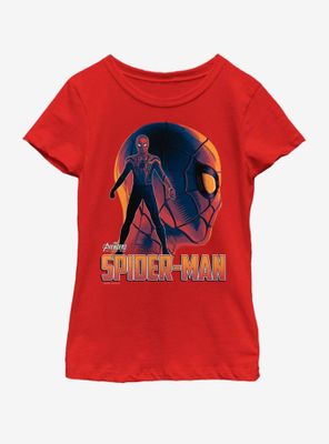 Marvel Spiderman Iron Spider Sil Youth Girls T-Shirt