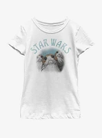 Star Wars Porg Characters Youth Girls T-Shirt