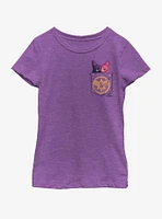 Marvel Captain Faux Pocket Goose Youth Girls T-Shirt