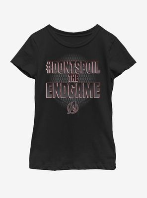 Marvel Avengers: Endgame Hashtag Youth Girls T-Shirt