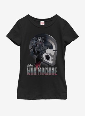 Marvel Avengers Infinity War Machine Sil Youth Girls T-Shirt