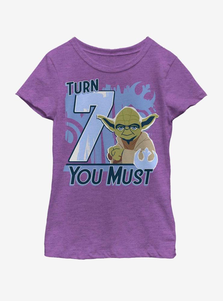 Star Wars Turn 7 you Must Youth Girls T-Shirt