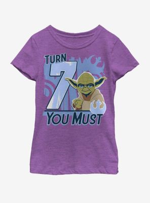 Star Wars Turn 7 you Must Youth Girls T-Shirt