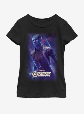 Marvel Avengers: Endgame Space Nebula Youth Girls T-Shirt
