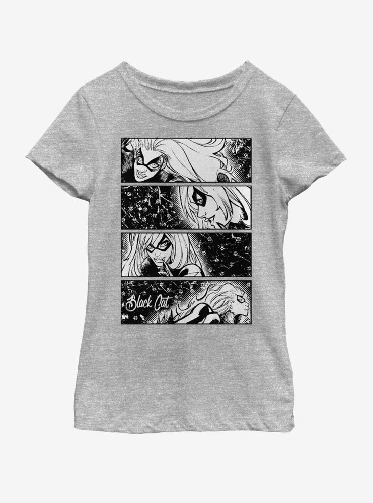 Marvel Black Widow War Cat Youth Girls T-Shirt