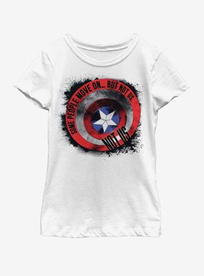 Marvel Avengers: Endgame Cap Shield Youth Girls T-Shirt