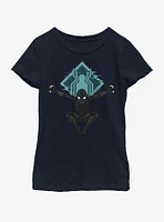 Marvel Spiderman: Far From Home Stealth Spiderman Youth Girls T-Shirt