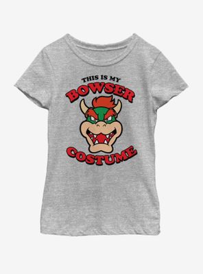 Nintendo Bowser Costume Youth Girls T-Shirt