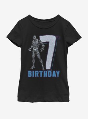 Marvel Black Panther Birthday Youth Girls T-Shirt