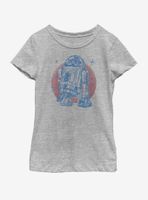 Star Wars Bright R2D2 Youth Girls T-Shirt