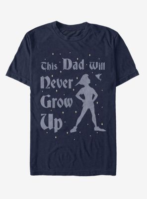 Disney Tinker Bell This Dad Wont Grow Up T-Shirt
