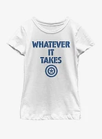 Marvel Avengers: Endgame Cap Spirit Youth Girls T-Shirt