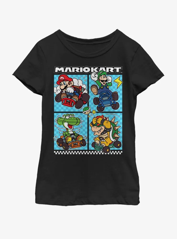 Nintendo Four on the Floor Youth Girls T-Shirt