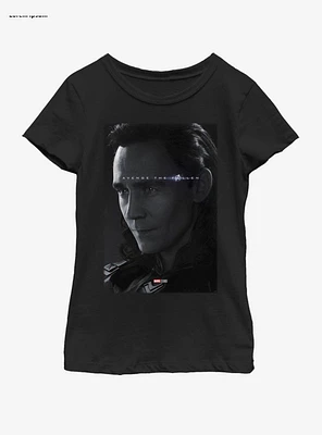 Marvel Avengers: Endgame Avenge Loki Youth Girls T-Shirt