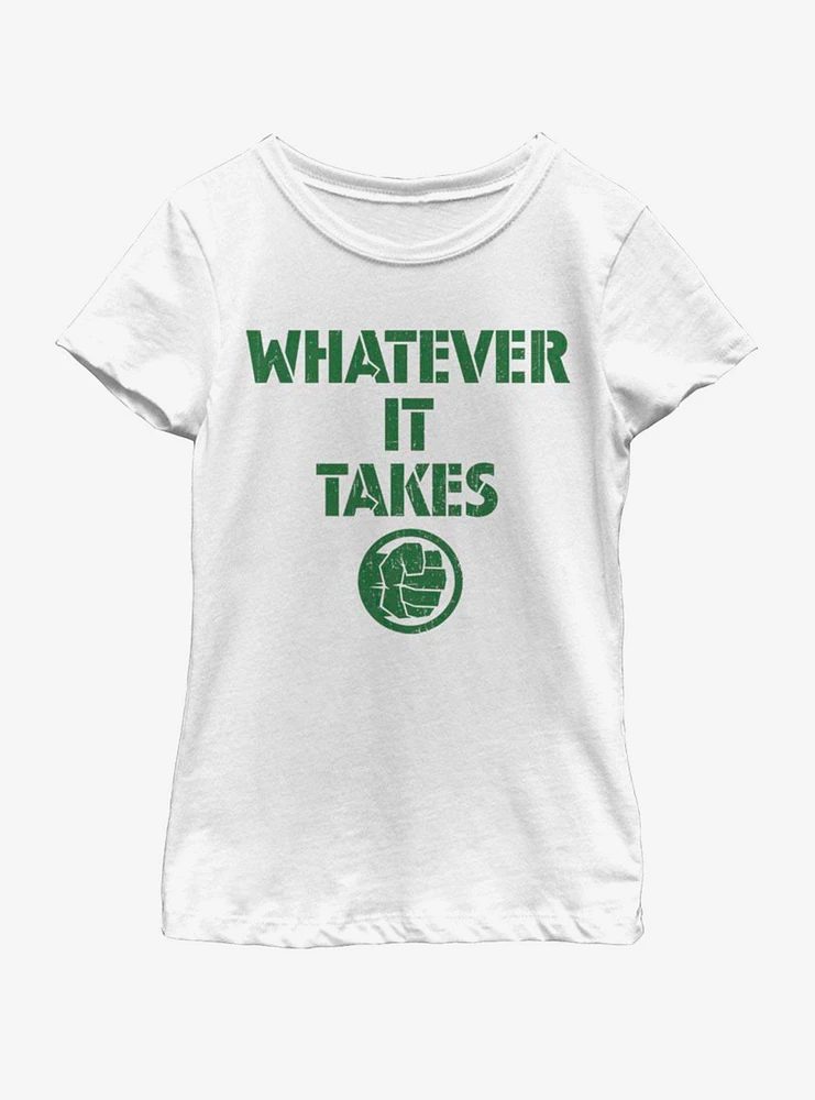 Marvel Avengers: Endgame Hulk Spirit Youth Girls T-Shirt