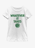 Marvel Avengers: Endgame Hulk Spirit Youth Girls T-Shirt