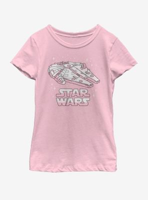 Star Wars Vintage Youth Girls T-Shirt