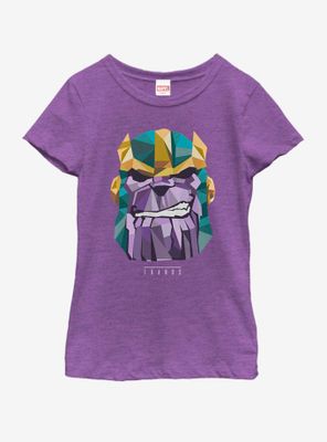 Marvel Thanos Poly Youth Girls T-Shirt