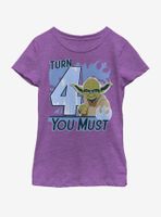 Star Wars Turn 4 You Must Youth Girls T-Shirt
