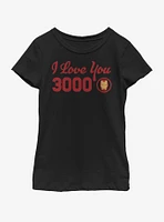 Marvel Avengers: Endgame I Love You Icon Youth Girls T-Shirt