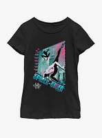 Marvel Spiderman Gwen Panel Youth Girls T-Shirt