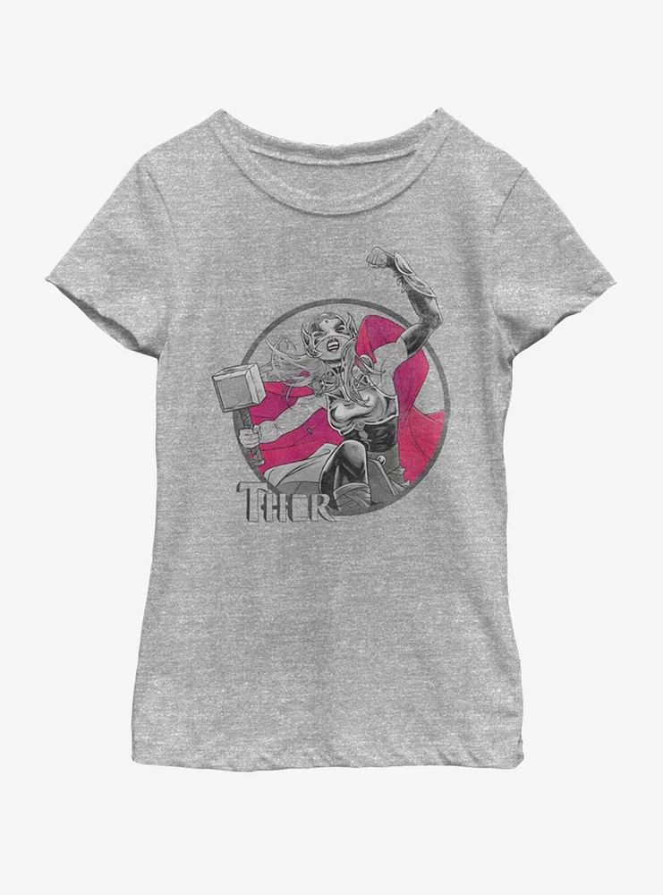 Marvel Thor Power of Youth Girls T-Shirt