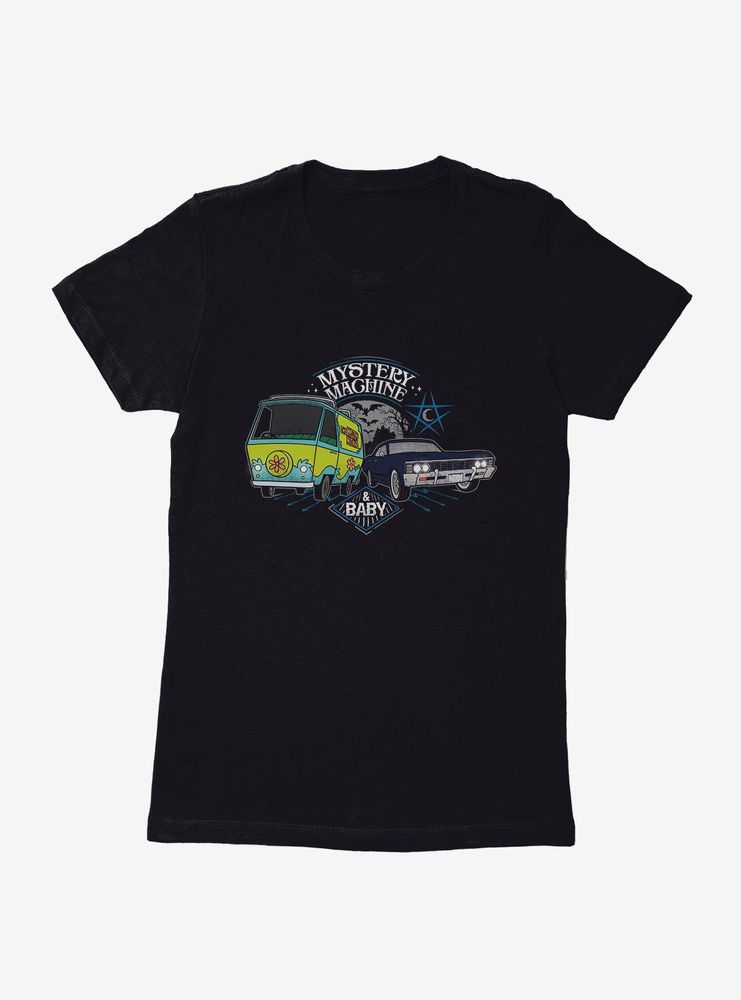 Supernatural Scoobynatural Mystery Machine Womens T-Shirt