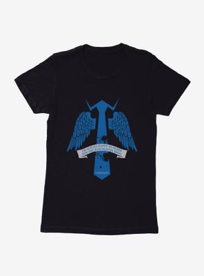 Supernatural Castiel Tie Womens T-Shirt