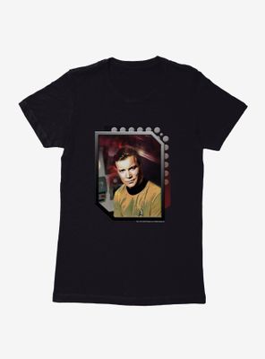 Star Trek Captain Kirk Womens T-Shirt