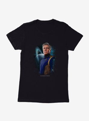 Star Trek Discovery Christopher Pike Womens T-Shirt