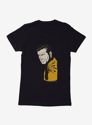 Star Trek Captain Kirk Pop Art Womens T-Shirt