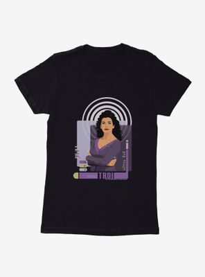 Star Trek Women Troi Womens T-Shirt