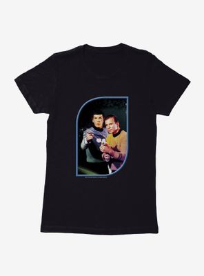 Star Trek Kirk And Spock Womens T-Shirt