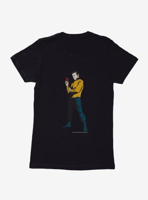 Star Trek Kirk Phaser Womens T-Shirt
