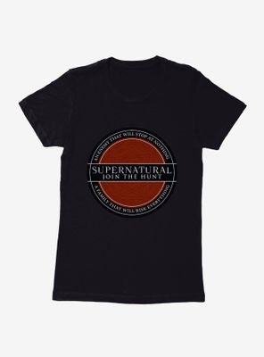 Supernatural Family Emblem Womens T-Shirt