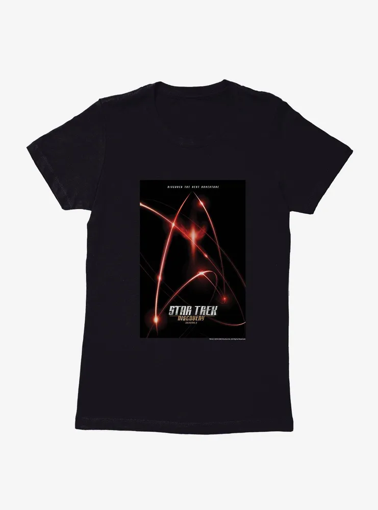 Star Trek Discovery Season 2 Poster Womens T-Shirt