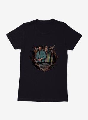 Supernatural Dean And Sam Womens T-Shirt
