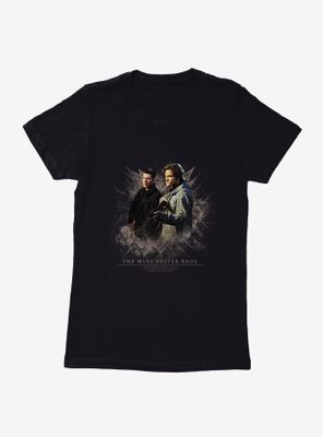Supernatural Dean And Sam Gun Womens T-Shirt