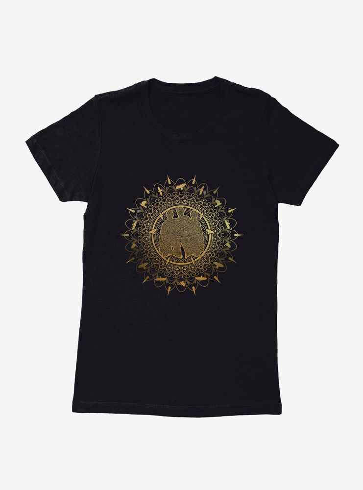 Supernatural Mandala Womens T-Shirt