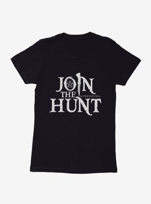 Supernatural Join The Hunt Logo Womens T-Shirt