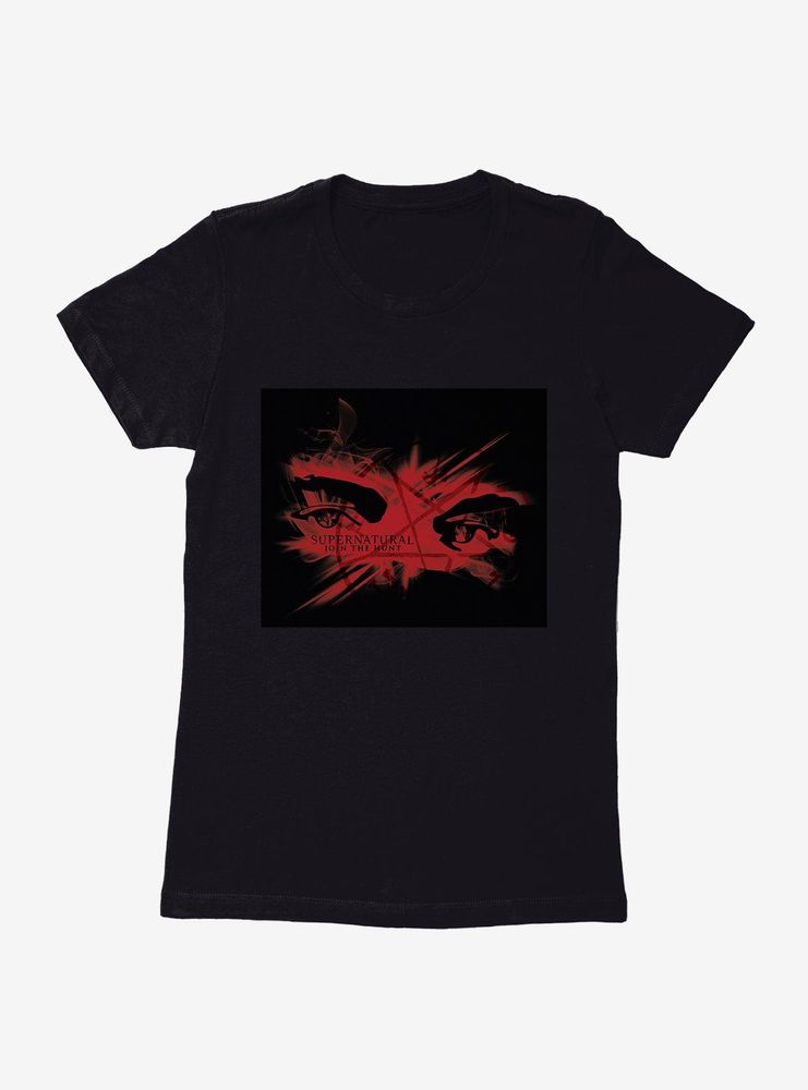 Supernatural Eyes Womens T-Shirt