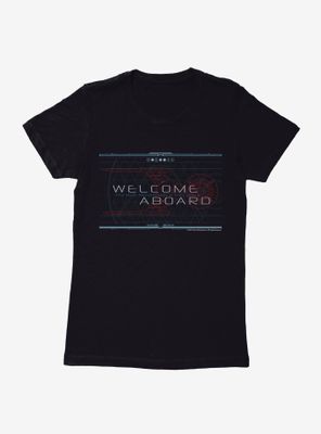 Star Trek Welcome Aboard Womens T-Shirt